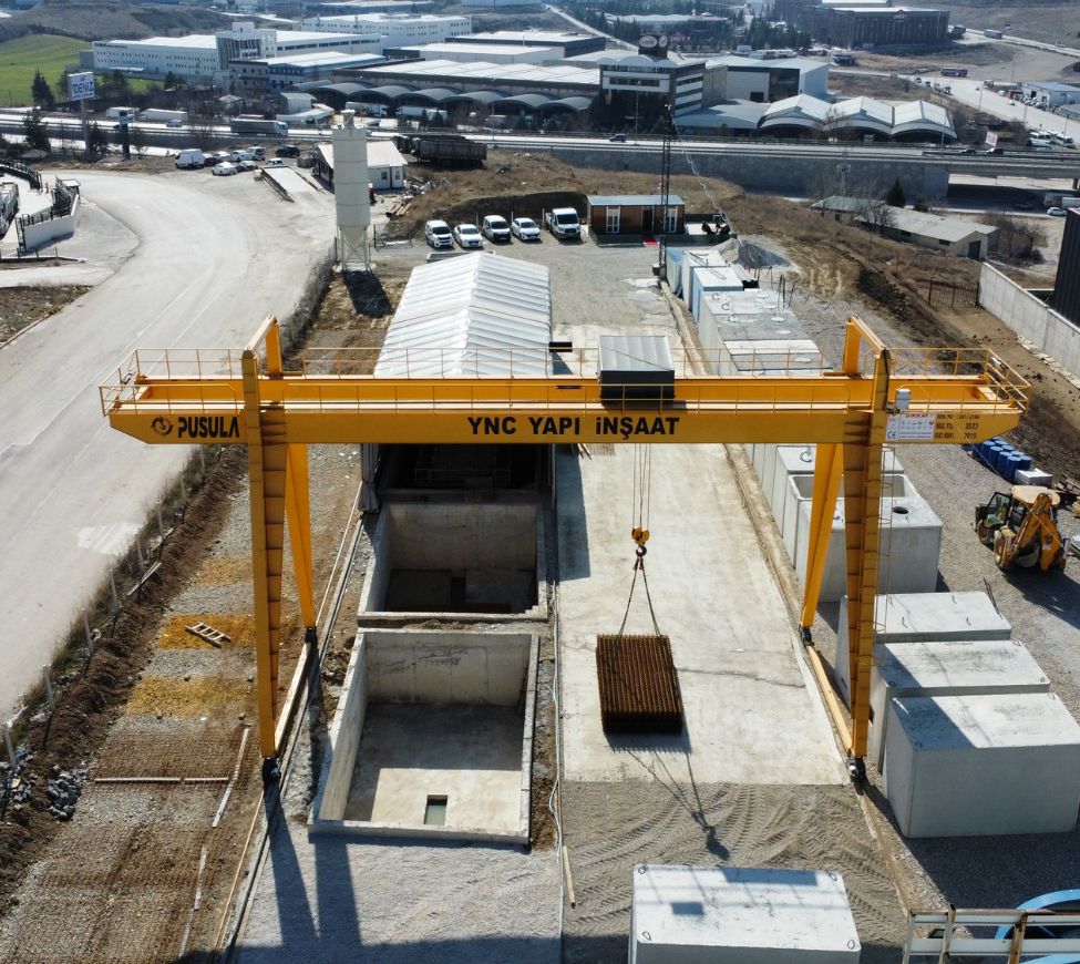 YNC Prefabrik Betonarme Prefabrik Yapılar